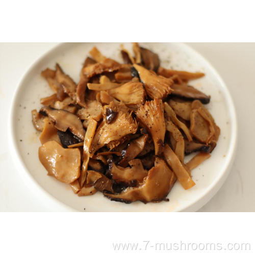 Yummy Frozen Stir Fried Mushrooms-Black Pepper Sauce